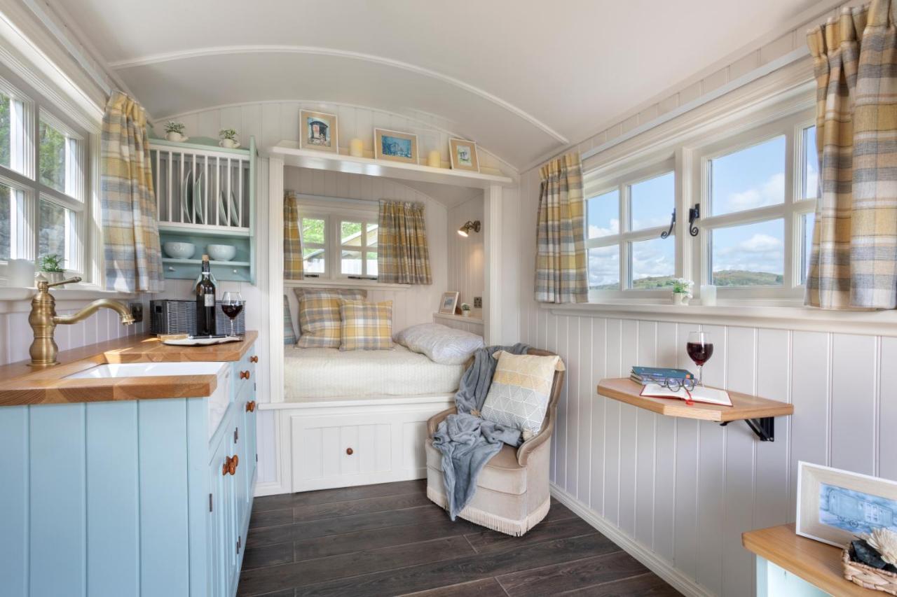 The Heron Shepherds Hut At Lyth Valley Brigsteer Zewnętrze zdjęcie